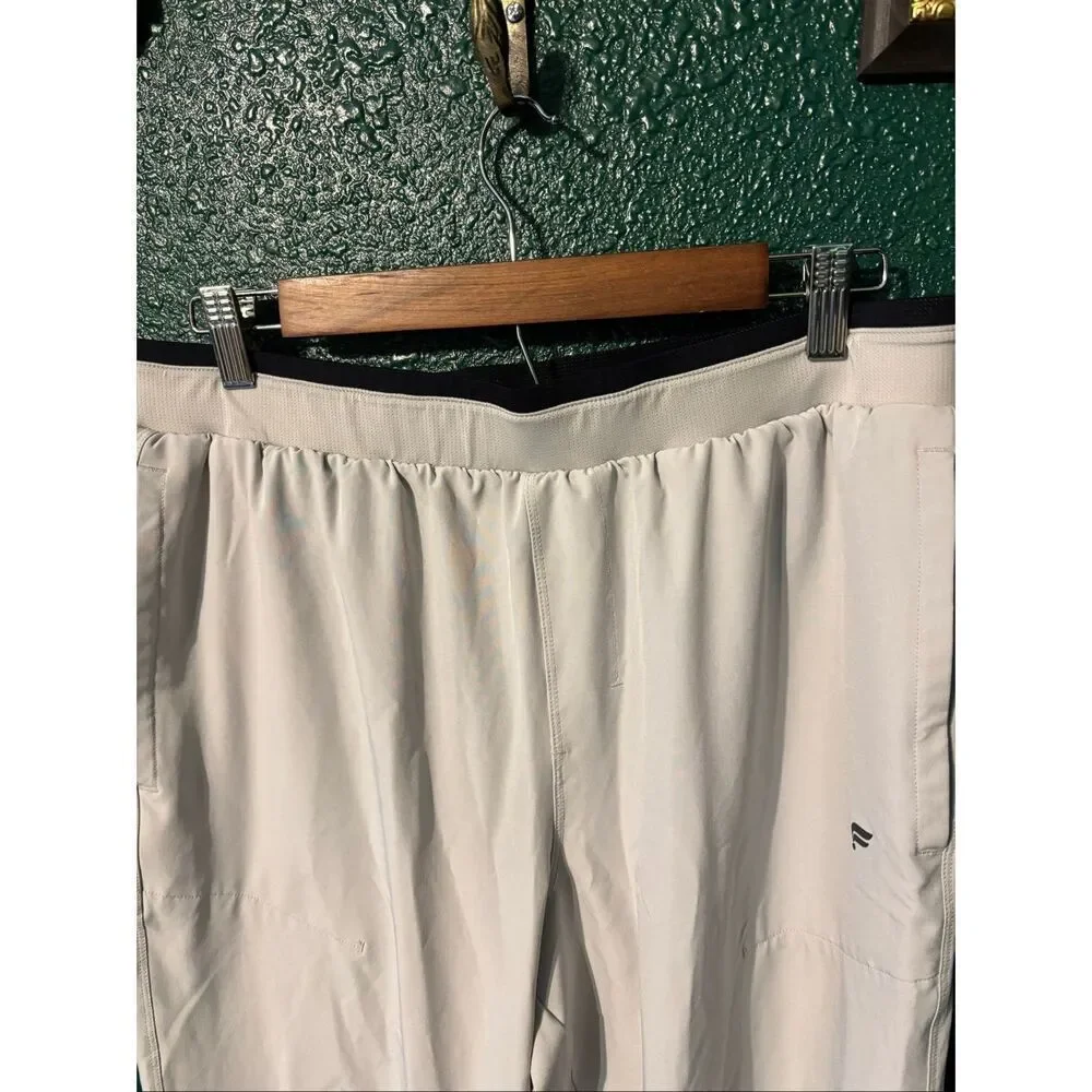 Fabletics Mens Pull On Gray Pants Size 32